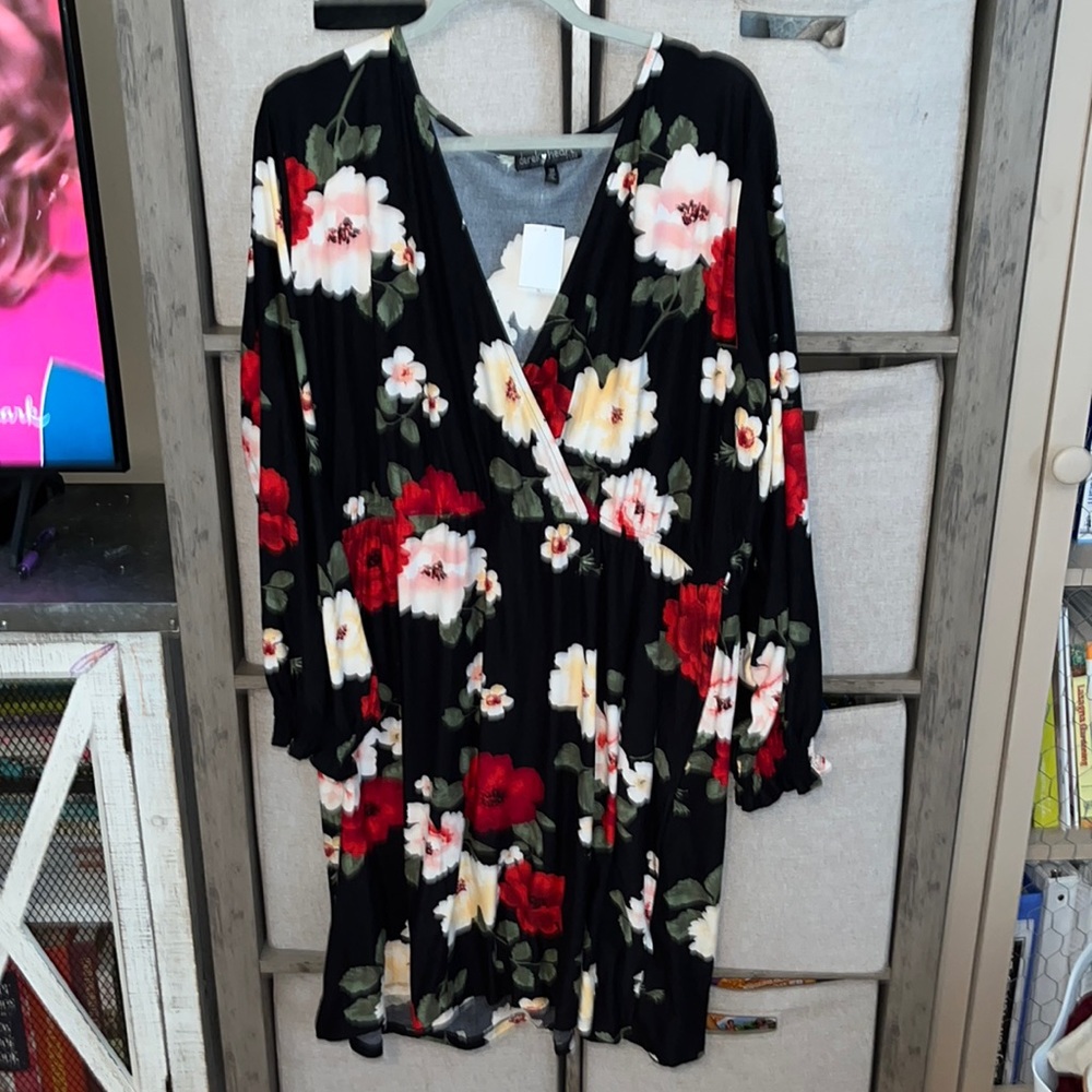 3x floral dress